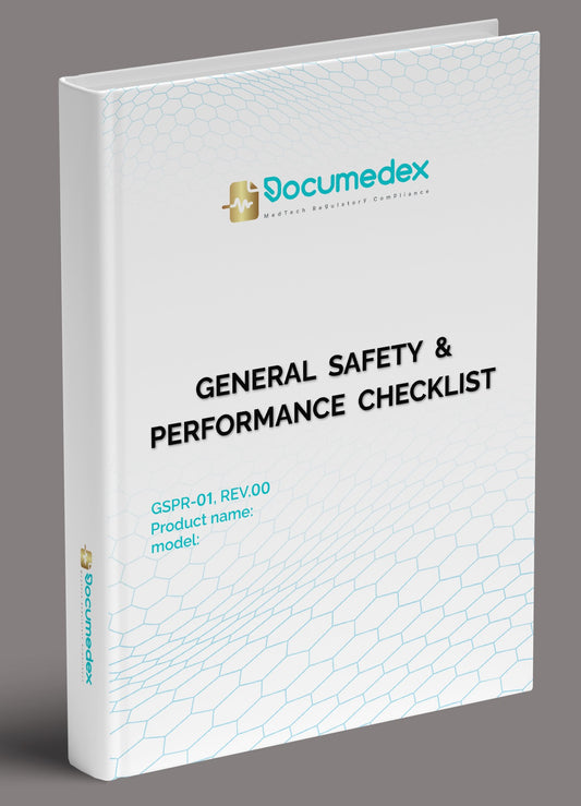 General Safety and Performance checklist